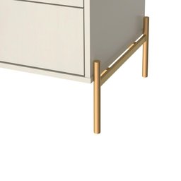 Buffet 3 Portas 3 Gavetas Jasper Off White - 2