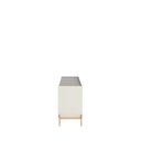 Ver imagem 7 de Buffet 3 Portas 3 Gavetas Jasper 184 cm - Off White c/ Dourado