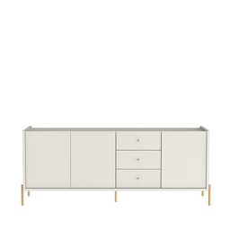 Buffet 3 Portas 3 Gavetas Jasper Off White - 5