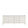 Buffet 3 Portas 3 Gavetas Jasper Off White - 5