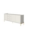 Buffet 3 Portas 3 Gavetas Jasper Off White - 3