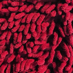 Tapete Felpudo Peludo Banheiro 40x60 Antiderrapante Vermelho - 2