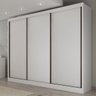 Guarda-roupa Casal 3 Portas 6 Gavetas Diamond Branco - 2