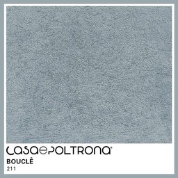 Sofá Curvo 02 Lugares 150cm Braço Esquerdo Eron Bouclê Azul Claro - CasaePoltrona - 5