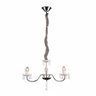 Lustre Treviso Clean 3x42w E14 Aço com Banho Cromo - 1