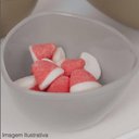Ver imagem 4 de Cremeira Triangular 250ml Branca Cumbuca Tigela Plástica Coza Pote Petiscos