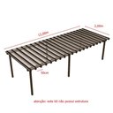 Ver imagem 3 de Kit Policarbonato Cristal 4mm 12,00m X 2,00m - Perfis Naturais