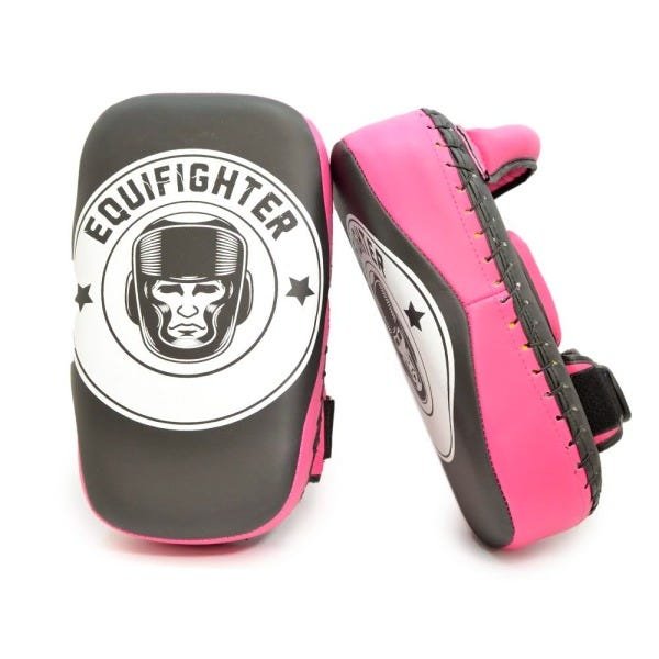 Kit 3 Aparadores de Chute Muay Thai Equifighter Rosa - 2