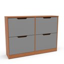 Ver imagem 3 de Sapateira 24 Pares 4 Portas 110cm Madri Politorno Móveis