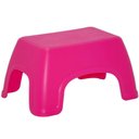 Ver imagem 1 de Banquinho Infantil Catty Tramontina Plástico Rosa Crianças Brinquedoteca Área de Lazer