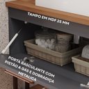 Ver imagem 5 de Gabinete Suspenso com Cuba 80,3cm x 73cm Mari Espresso Móveis Cinza/Titanium
