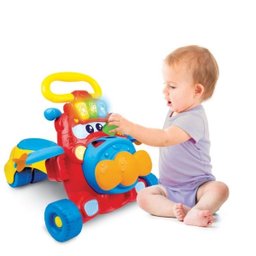 Andador multi atividades Motoca Avião Jet 2 em 1 Yes Toys - 3
