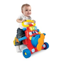 Andador multi atividades Motoca Avião Jet 2 em 1 Yes Toys - 2