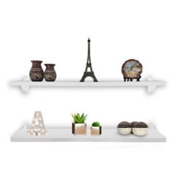 Kit Prateleira 60x20 Mdf Branco - Decoração/cozinha/quarto - 6