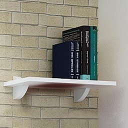 Kit Prateleira 60x20 Mdf Branco - Decoração/cozinha/quarto - 5