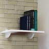 Kit Prateleira 60x20 Mdf Branco - Decoração/cozinha/quarto - 5