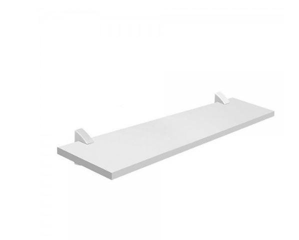 Kit Prateleira 65x22 MDF Branco - Decoração/Cozinha/Quarto - 3