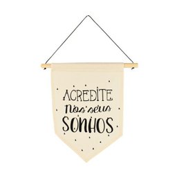 Flâmula Decorativa Acredite Nos Seus Sonhos - 1