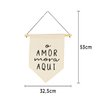 Flâmula Decorativa o Amor Mora Aqui - 2
