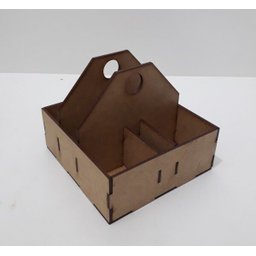 Porta Guardanapo e Sachê em MDF - 10 Unidades - 4