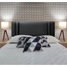 Cabeceira Cama Siena Double Corino Preto Queen 160 X 60 Rbl - 1