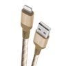 CABO LIGHTNING MFI NYLON REFORÇADO 1,5MT GOLDEN - 2