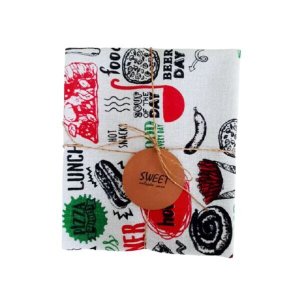 Pano de Prato Sweet | Casa Food Pack com 03 unidades