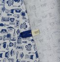 Ver imagem 4 de Pano de Prato Sweet | Casa Kitchen Azul Pack com 03 unidades