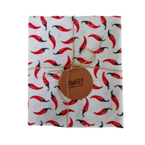 Pano de Prato Sweet | Casa Pack Pimenta com 03 unidades