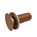 Ver imagem 4 de Válvula Lavatório Ralo Click Rose Fosco para Pia de Banheiro