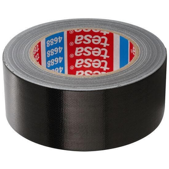 Fita Black Tape Preto 48mm x 50m - Tesa - 2