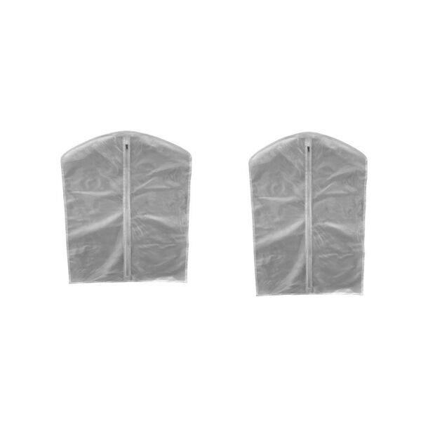 Kit Capa Terno Tnt PVC Branco 02 Peças - 1
