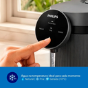 Ver imagem 4 de Bebedouro Purificador Água Painel Touch 180° Natural Gelada Fria Eletrônico Bancada Parede Bivolt