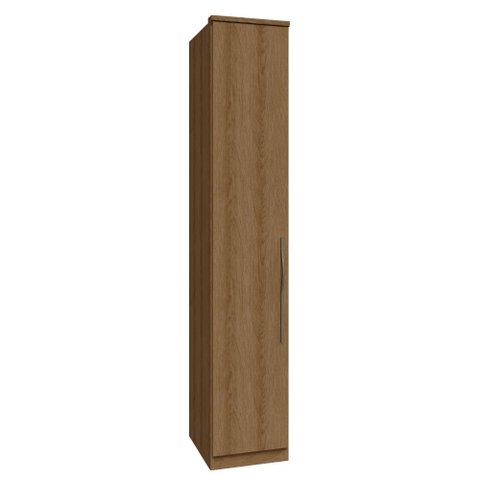 Guarda Roupa Modulado 01 Porta com Prateleiras 245cm Altura Setiba - Jequitibá