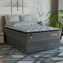 Ver imagem 7 de Cama Box Baú Viúva + Colchão Comfort Class Pillow Top Cinza/suede Cinza