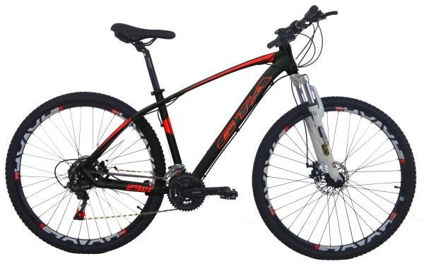 Bicicleta aro 29 GTA Arcus 27V Kit Shimano Freio Disc Preto - 1