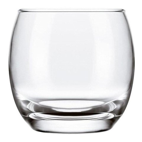 Jogo de Copos Aruba Redondo Transparente 6 Peças 345ml Nadir