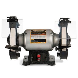 Moto Esmeril com Baixa Rotação para Afiação de Ferramentas, Rebolo Branco de 8 / 200mm, 1450rpm - 1