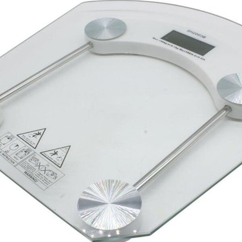 Balança Digital Vidro Temperado Para Banheiro 180 Kilos