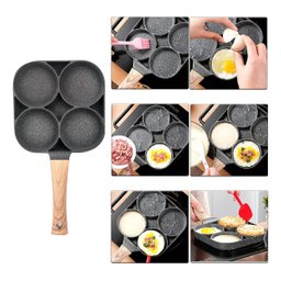 Frigideira 4 Ovos Mini Pizza Panqueca Antiaderente - 1
