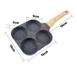 Frigideira 4 Ovos Mini Pizza Panqueca Antiaderente - 3