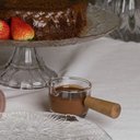 Ver imagem 6 de Molheira Mini Jarra Vidro Grosso de Servir 50ml Cabo Bambu