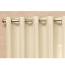 Ver imagem 2 de Cortina Voil Palha Forro Micro Fibra 6,00 X 2.60 Ilhós Cromado