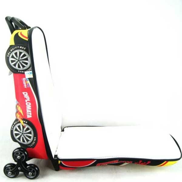 Kit Mochila de Rodinha e Lancheira Speed Rally 3D 2801M07 - 5