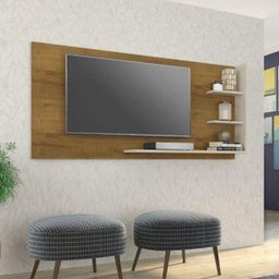 Painel para TV até 49 Polegadas 3 Prateleiras Rio de Janeiro Atualle Móveis - 1