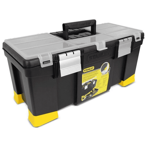 Caixa de Ferramentas Plastica Stanley 22 C/fecho Metalico