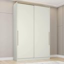 Ver imagem 1 de Guarda Roupa Modulado Bellagio 2 Portas de Correr 3 Gavetas MDP Areia Casa 812
