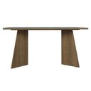 Ver imagem 2 de Mesa de Jantar Retangular Tampo de Vidro 5389 Rustic-cinza Madesa