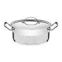 Ver imagem 1 de Caçarola Tramontina Professional Rasa em Aço Inox 24 Cm 4,7 L
