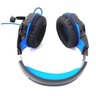 Fone Ouvido Headset Gamer P2 3.5Mm USB Microfone Pc 7.1 Kp 455 Azul - 5